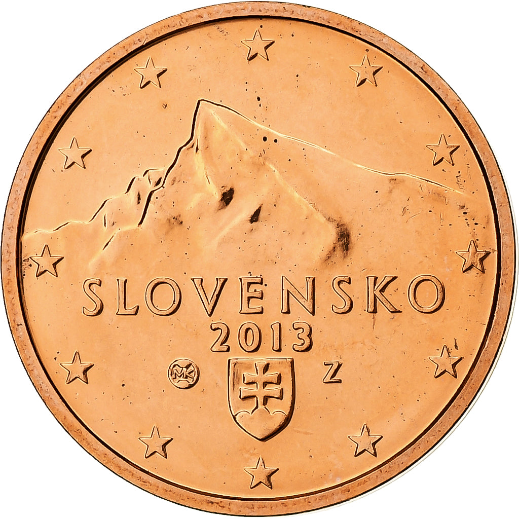 slovenský,
2 euro centy,
2013
