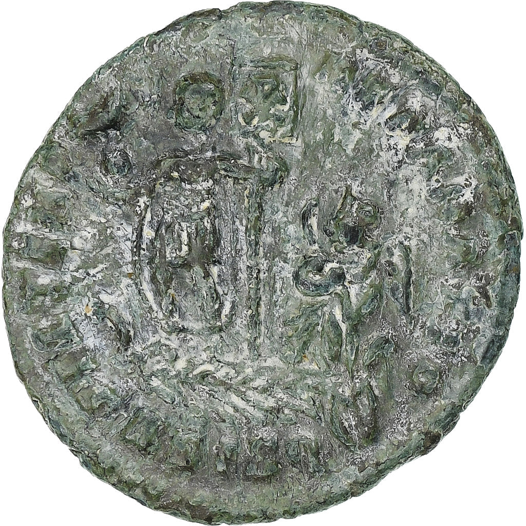 nepretržité,
Follis,
348-350