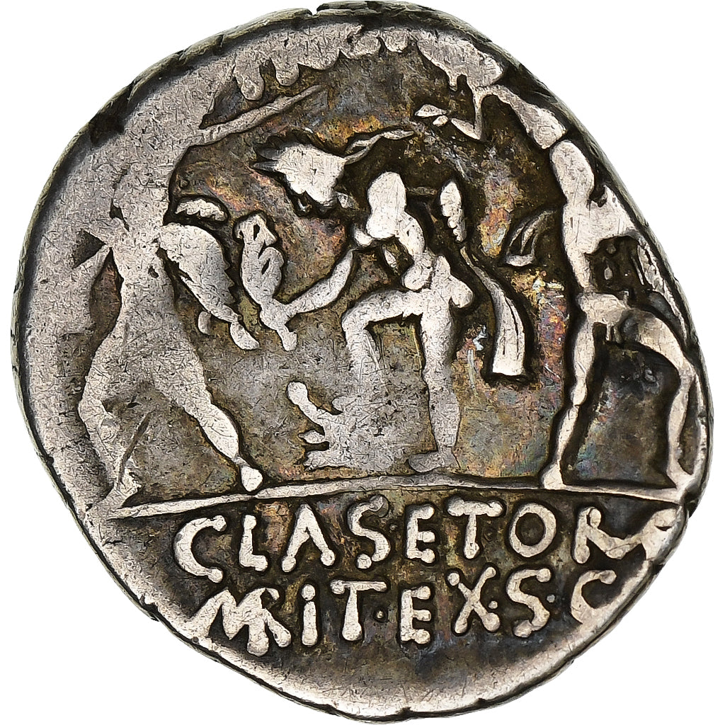 Sextus Pompey,
dinár,
37-36 pred Kr