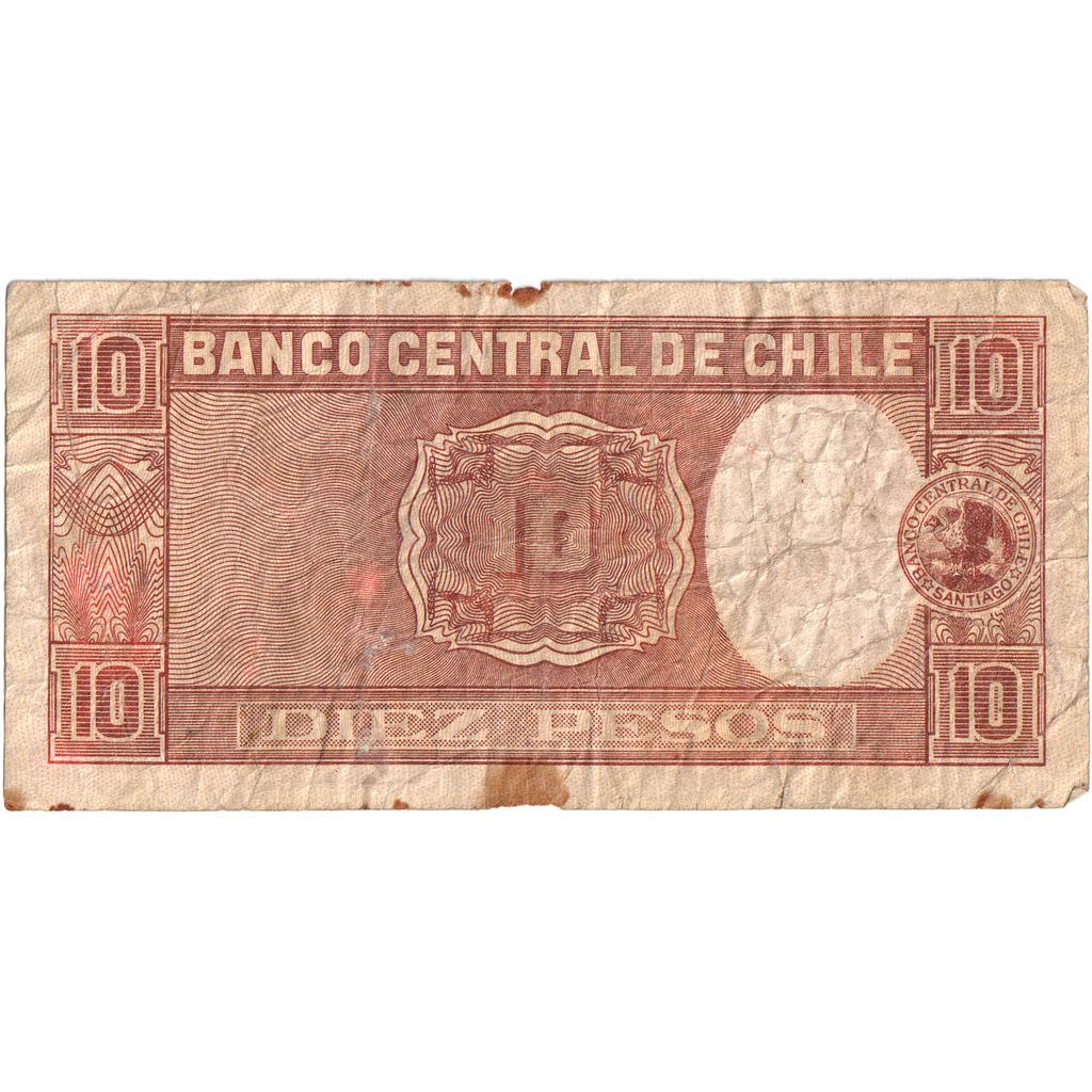 Čile,
10 pesos = 1 kondor,
VF (20-25)