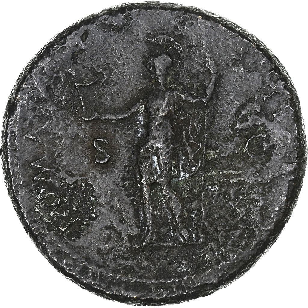 Vespasianus,
sestertius,
71