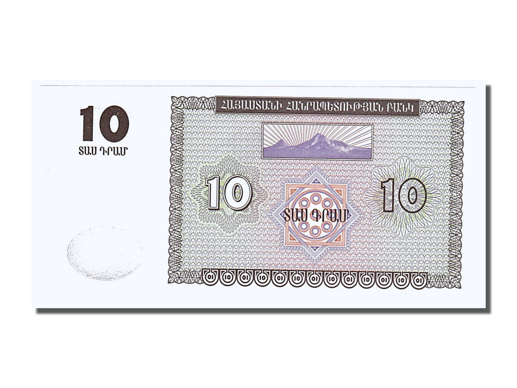 bankovka,
Arménsko,
10 Dráma