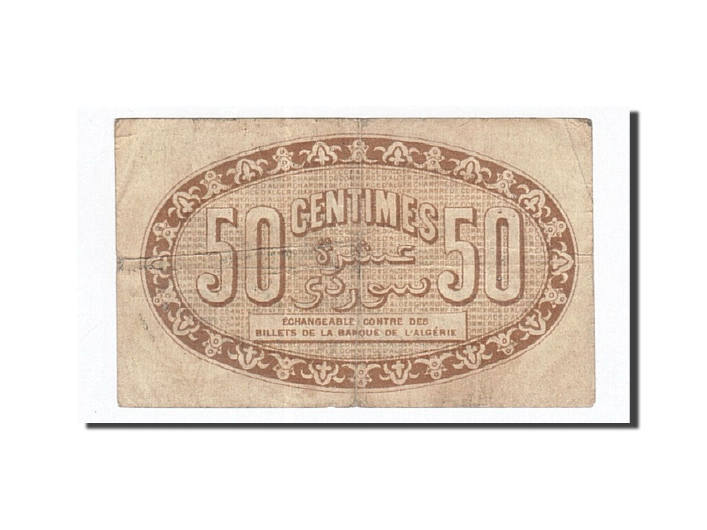 bankovka,
Alžírsko,
50 cm