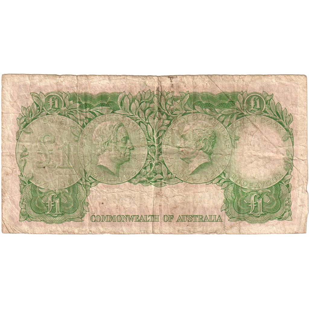 Austrália,
1 libra,
Bez dátumu (1960-1961)