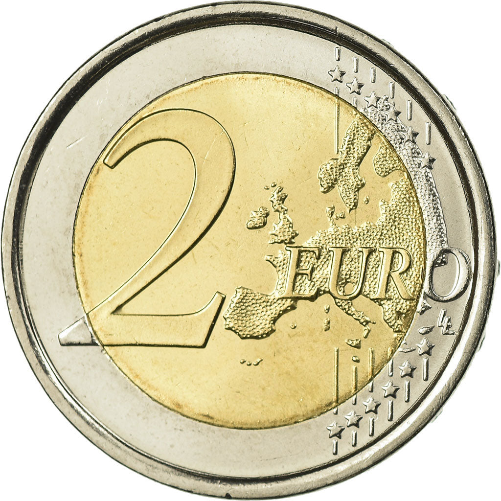 španielčina,
2 eurá,
2011