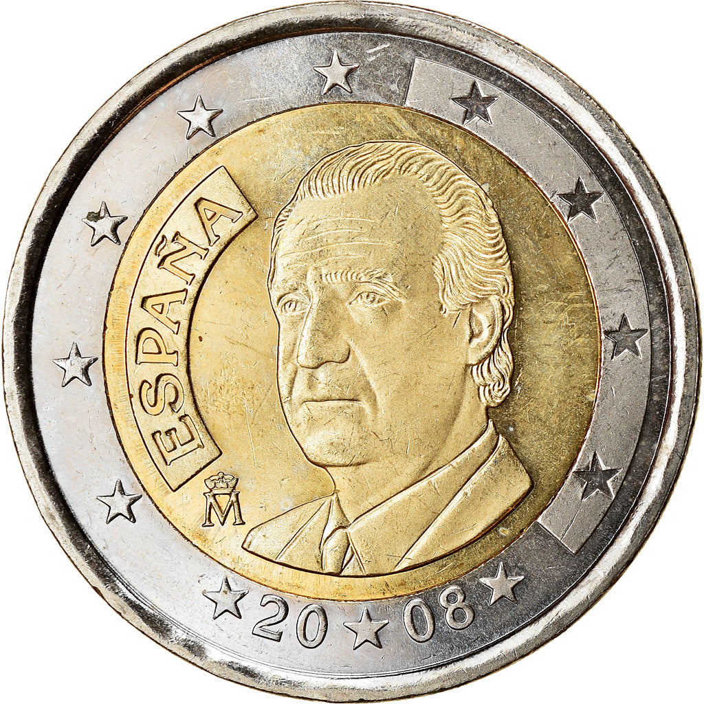 španielčina,
2 eurá,
2008