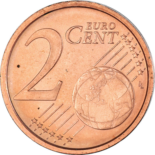 VATIKÁNSKY STÁNOK, 
  
  2 euro centy, 
  
  2007