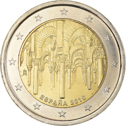 španielčina,
 
 2 eurá,
 
 Córdoba – UNESCO