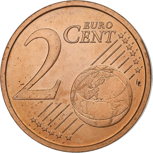 Vatikán,
 
 2 euro centy,
 
 Jána Pavla II