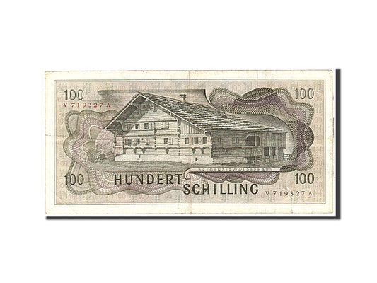 bankovka,
 
 Rakúsko,
 
 100 šilingov