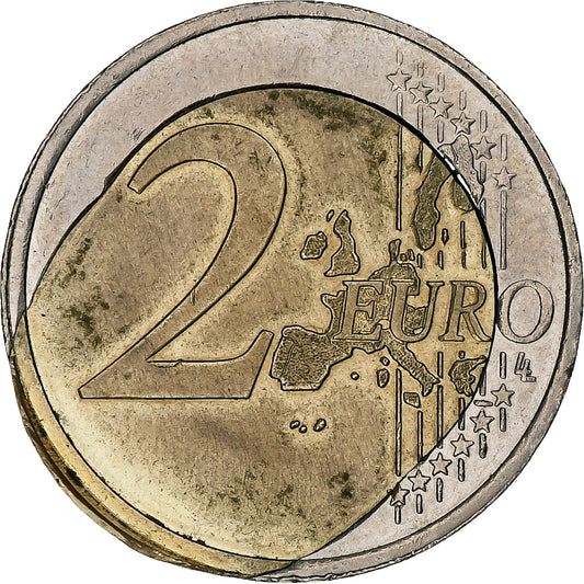 Francúzsko,
 
 2 eurá,
 
 2001
