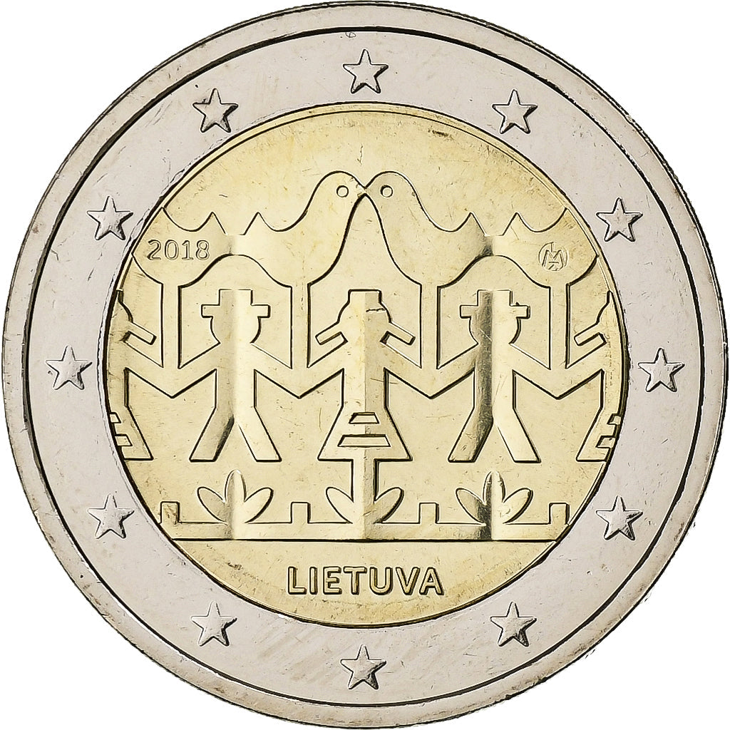 Litva, 
  
  2 eurá, 
  
  Gesangs- a Tanzfest