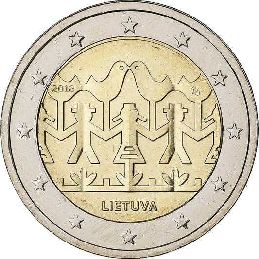 Litva, 
  
  2 eurá, 
  
  Gesangs- a Tanzfest