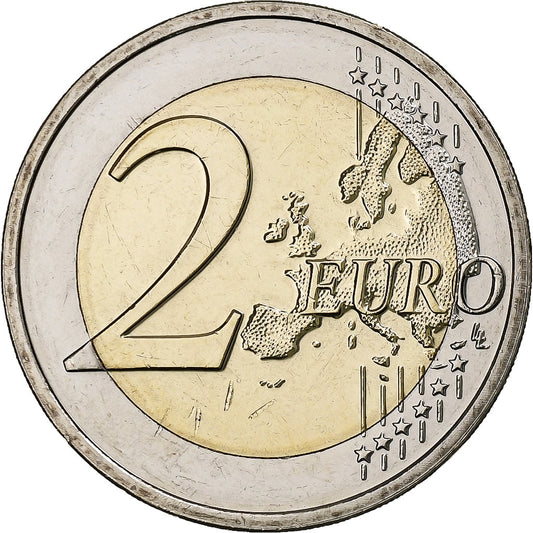 Litva, 
  
  2 eurá, 
  
  Die aufgehende Sonne