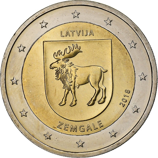 Litva,
 
 2 eurá,
 
 Zemgale