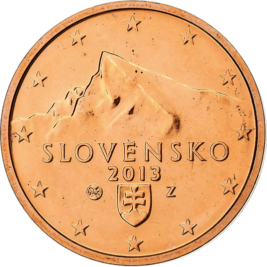 slovenský,
 
 2 euro centy,
 
 2013