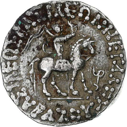 Indo-skýtske kráľovstvo,
 
 Ases II,
 
 Tetradrachm