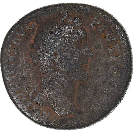 Antoninus Pius 
  
  sestertius, 
  
  145-161