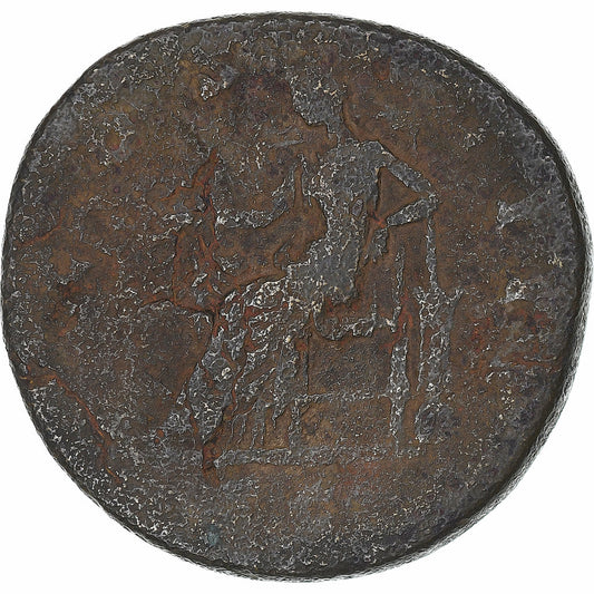 Antoninus Pius 
  
  sestertius, 
  
  145-161