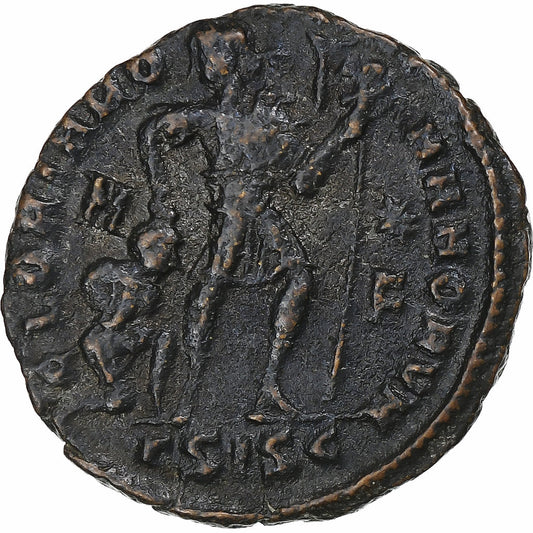 Gratian,
 
 Follis,
 
 367-375
