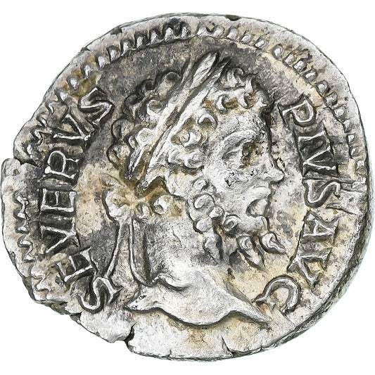 Septimius Severus, 
  
  dinár, 
  
  202-210