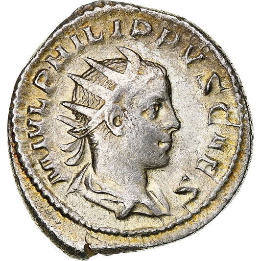 Filip II., 
  
  Antonianos, 
  
  244-246