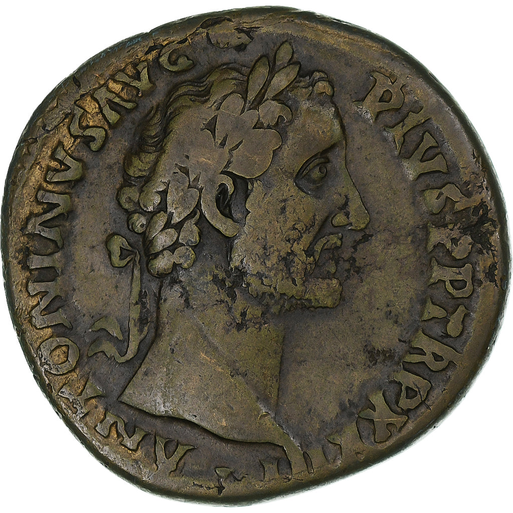 Antoninus Pius 
  
  sestertius, 
  
  159-160