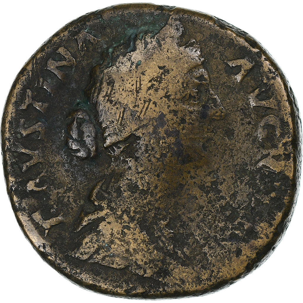 Faustína II.
 
 sestertius,
 
 161-176