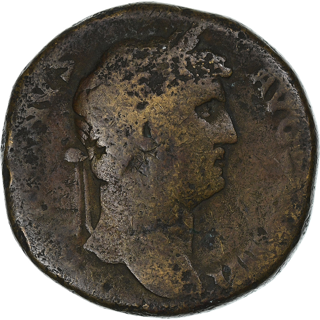 Hadrian,
 
 sestertius,
 
 117-138