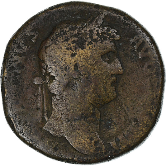 Hadrian,
 
 sestertius,
 
 117-138