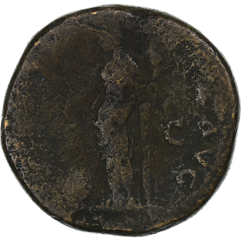 Hadrian,
 
 sestertius,
 
 117-138