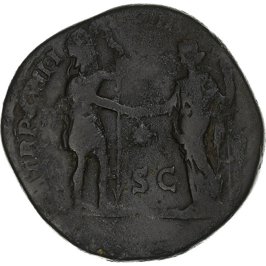 Commodus, 
  
  sestertius, 
  
  192