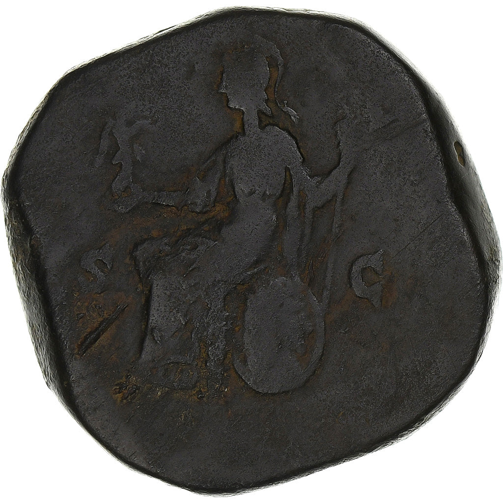 Marcus Aurelius,
 
 sestertius,
 
 171-172
