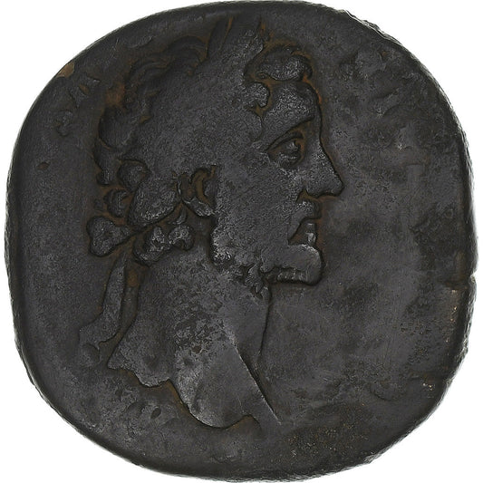 Antoninus Pius 
  
  sestertius, 
  
  156-157