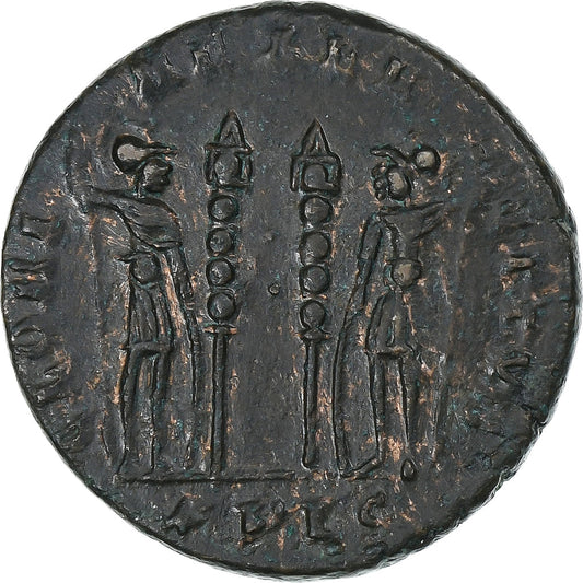 Konštantín II, 
  
  Follis, 
  
  333-334