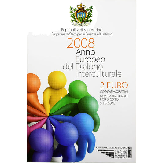 San Marino, 
  
  2 eurá, 
  
  Anno Europeo des interkulturellen Dialogs