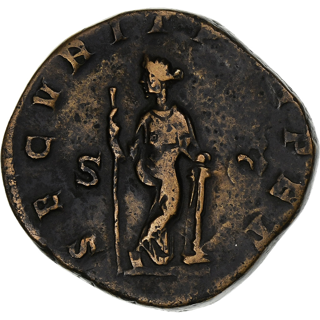 Gordius III,
 
 sestertius,
 
 244