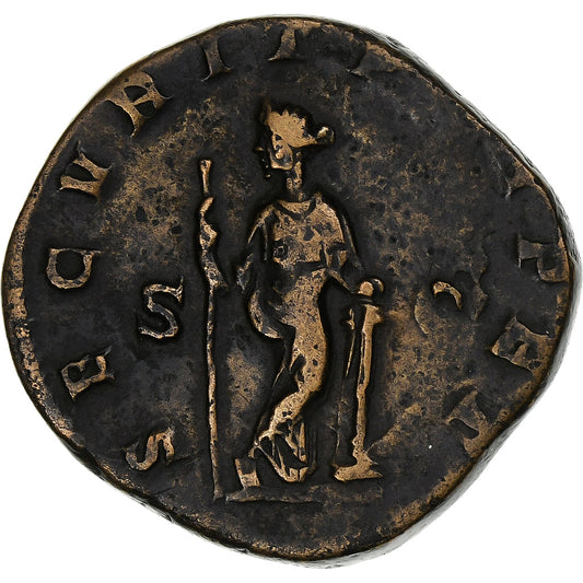 Gordius III,
 
 sestertius,
 
 244