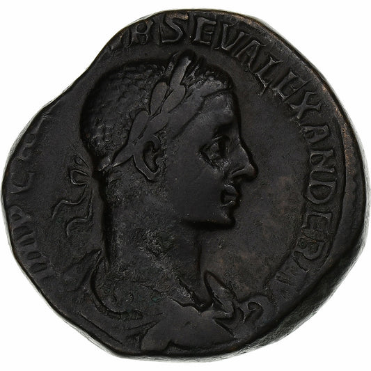 Severus Alexander,
 
 sestertius,
 
 225