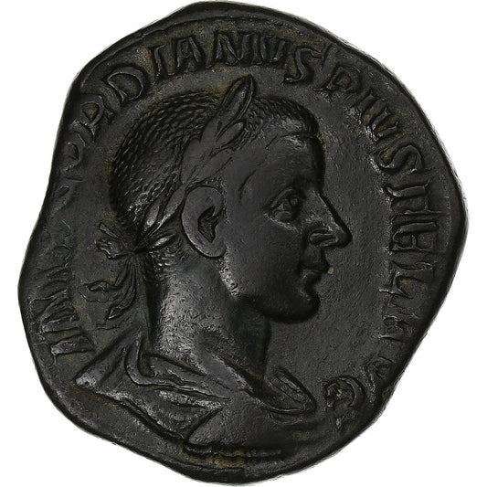Gordius III,
 
 sestertius,
 
 241-244