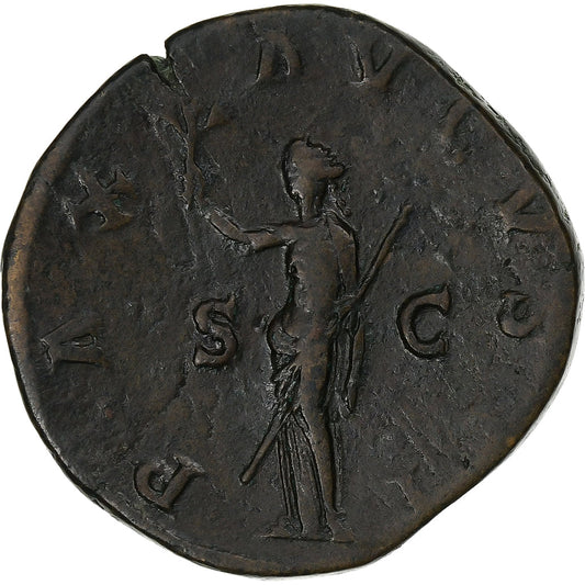 Maximinus I. z Trácie, 
  
  sestertius, 
  
  236-238