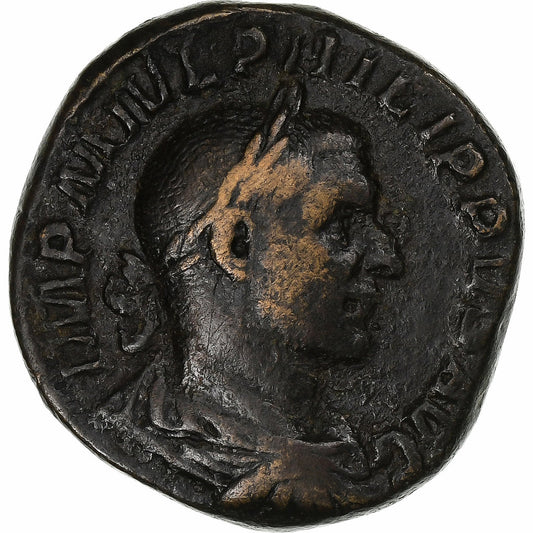Filip I. 
  
  sestertius, 
  
  244-249