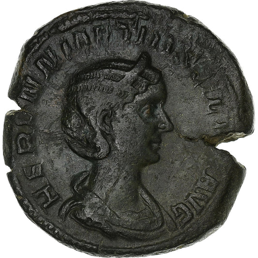 Herennia etruscilla, 
  
  sestertius, 
  
  249-251