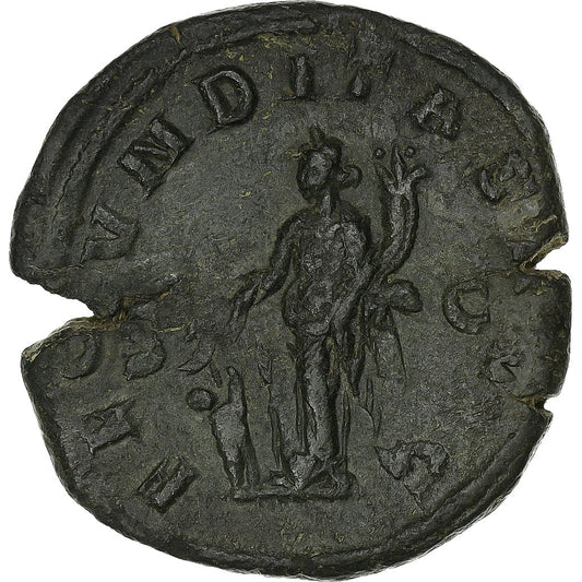 Herennia etruscilla, 
  
  sestertius, 
  
  249-251