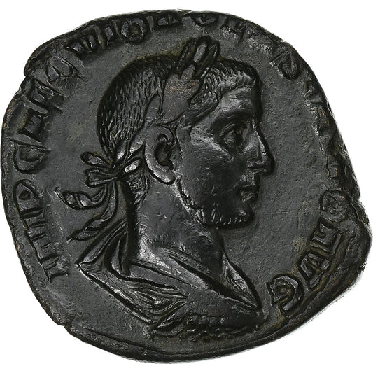 Volusianus,
 
 sestertius,
 
 251-253
