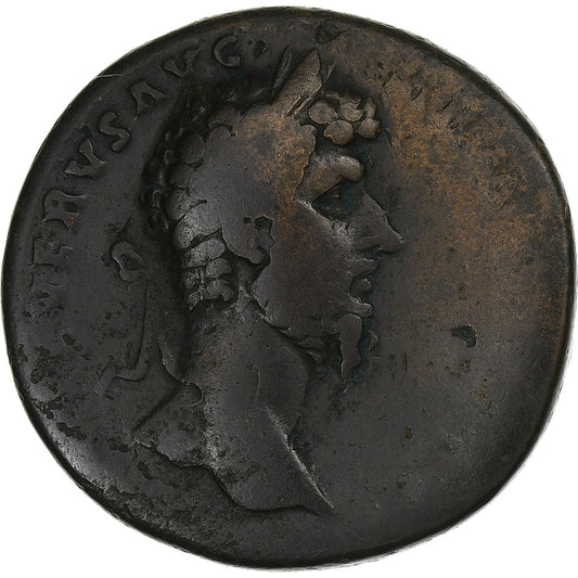 Lucius Verus,
 
 sestertius,
 
 164-165
