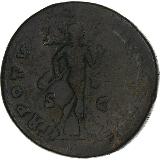 Lucius Verus,
 
 sestertius,
 
 164-165
