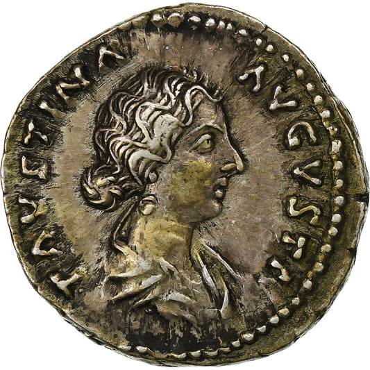Faustína II.
 
 dinár,
 
 161-176