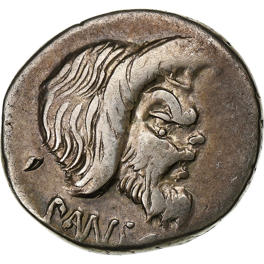 vibia, 
  
  dinár, 
  
  48 pred Kr