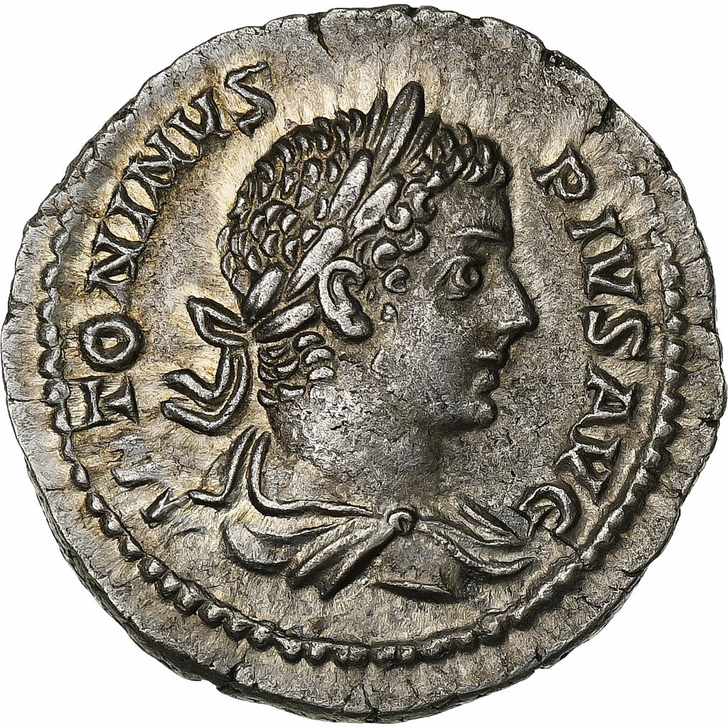 Caracalla, 
  
  dinár, 
  
  206